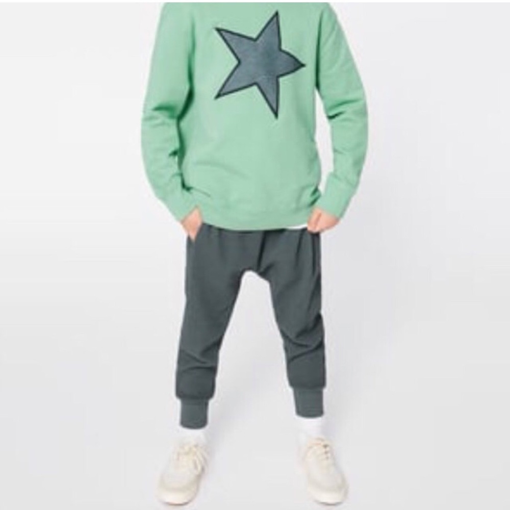 NWT Zara Boys Textured Plush Pants SZ 10y
